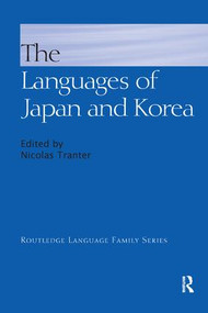 The Languages of Japan and Korea by Nicolas Tranter, 9781138107373