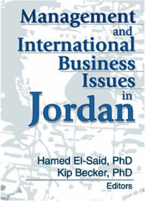 Management and International Business Issues in Jordan - 9780789014467 by Kip Becker, Hamed El-Said, 9780789014467