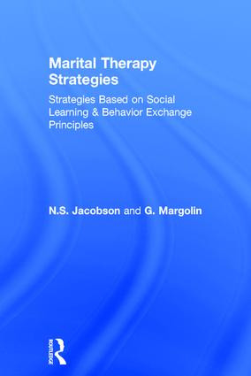Marital Therapy Strategies Based On Social Learning & Behavior Exchange Principles - 9781138004351 by N.S. Jacobson, G. Margolin, 9781138004351