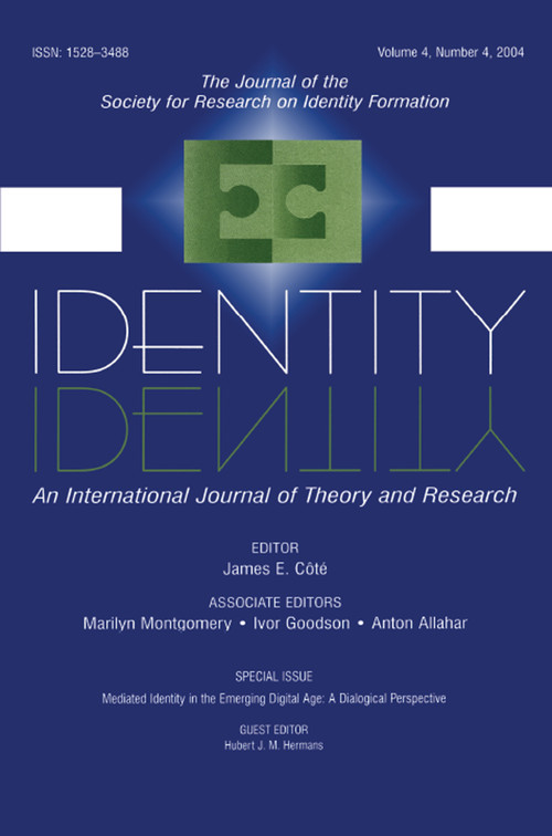 Mediated Identity in the Emerging Digital Age (A Dialogical Perspective:a Special Issue of identity) by Hubert J.M. Hermans, 9780805895261