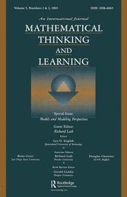 Models and Modeling Perspectives (A Special Double Issue of mathematical Thinking and Learning) by Richard A. Lesh, 9780805896039