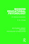 Modern Educational Psychology (An Historical Introduction) - 9781138060722 by E.G.S. Evans, 9781138060722