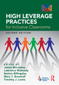 High Leverage Practices for Inclusive Classrooms - 9780367702304 by James McLeskey, Bonnie Billingsley, Timothy J. Lewis, 9780367702304