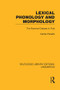 Lexical Phonology and Morphology - 9781138995383 by Carole Paradis, 9781138995383