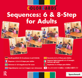 Sequences: Colorcards (6 and 8-step for Adults) by Speechmark, 9780863885570