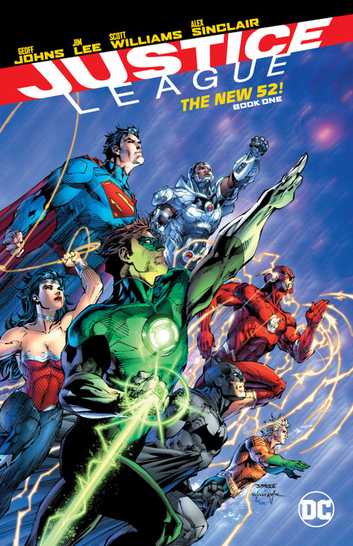 Justice League: The New 52 Book One by Geoff Johns, Jim Lee, 9781779525741