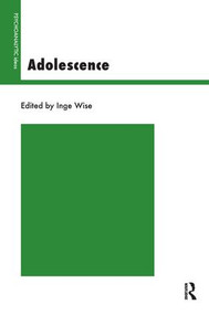 Adolescence - 9781855753808 by Inge Wise, 9781855753808