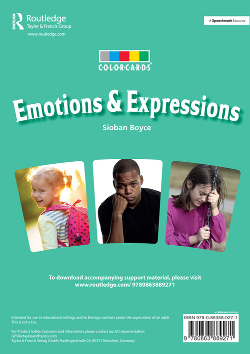 Emotions & Expressions: Colorcards by Sioban Boyce, 9780863889271