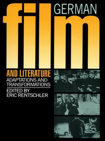 German Film & Literature - 9780415239752 by Eric Rentschler, 9780415239752
