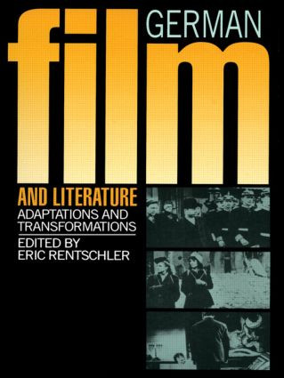 German Film & Literature - 9780415239752 by Eric Rentschler, 9780415239752