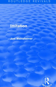 Imitation (Routledge Revivals) - 9781138808652 by Joel Weinsheimer, 9781138808652