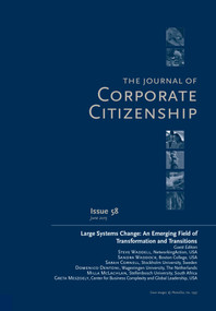 Large Systems Change: An Emerging Field of Transformation and Transitions (A Special Theme Issue of The Journal of Corporate Citizenship (Issue 58)) by Malcolm McIntosh, Steve Waddell, Sandra Waddock, Sarah Cornell, Domenico Dentoni, Milla McLachlan, Greta Meszoely, 9781783534364
