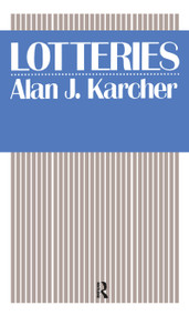 Lotteries by Alan J. Karcher, 9781560005780