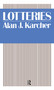 Lotteries by Alan J. Karcher, 9781560005780