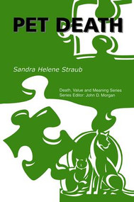 Pet Death - 9780895032829 by Sandra Helene Straub, 9780895032829