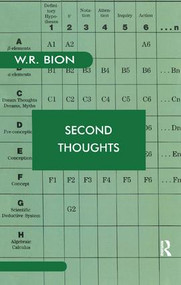 Second Thoughts (Selected Papers on Psychoanalysis) - 9780946439041 by Wilfred R. Bion, 9780946439041