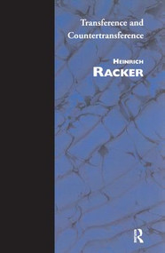 Transference and Countertransference - 9780950714691 by Heinrich Racker, 9780950714691