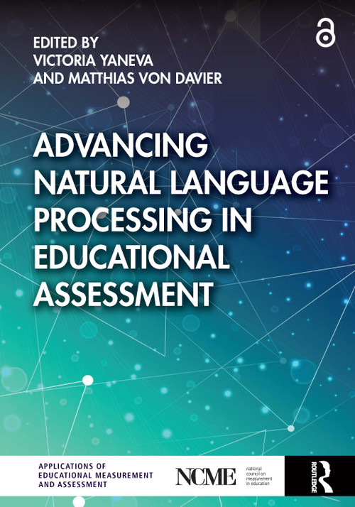 Advancing Natural Language Processing in Educational Assessment - 9781032244525 by Victoria Yaneva, Matthias von Davier, 9781032244525