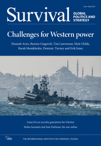 Survival: June - July 2023 by The International Institute for Strategic Studies (IISS), 9781032537115