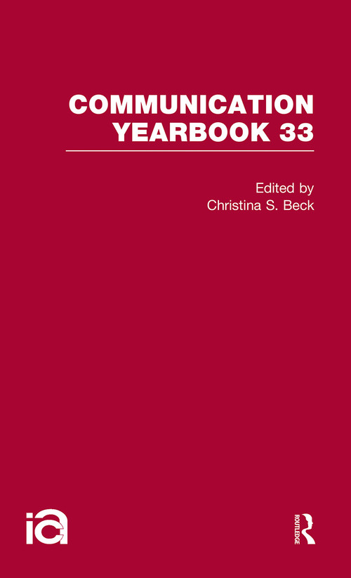 Communication Yearbook 33 - 9781032243405 by Christina S. Beck, 9781032243405