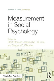 Measurement in Social Psychology - 9781138913240 by Hart Blanton, LaCroix Jessica M., Webster Gregory D., 9781138913240