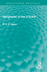 Geography of the U.S.S.R by R. E. H. Mellor, 9780367776077