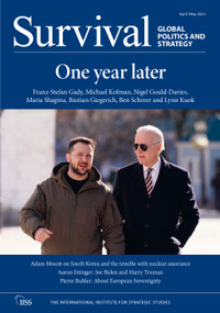 Survival: April - May 2023 by The International Institute for Strategic Studies (IISS), 9781032537108