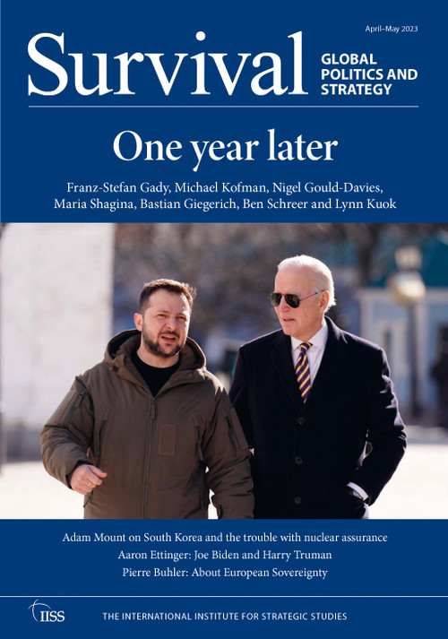 Survival: April - May 2023 by The International Institute for Strategic Studies (IISS), 9781032537108