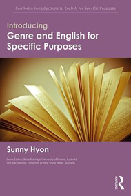 Introducing Genre and English for Specific Purposes - 9781138793422 by Sunny Hyon, 9781138793422