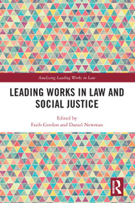 Leading Works in Law and Social Justice - 9780367714550 by Faith Gordon, Daniel Newman, 9780367714550