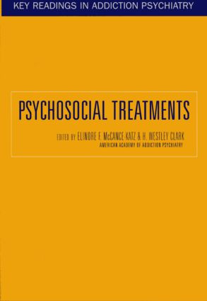 Psychosocial Treatments by Elinore McCance-Katz, H. Westley Clark, 9780415947817