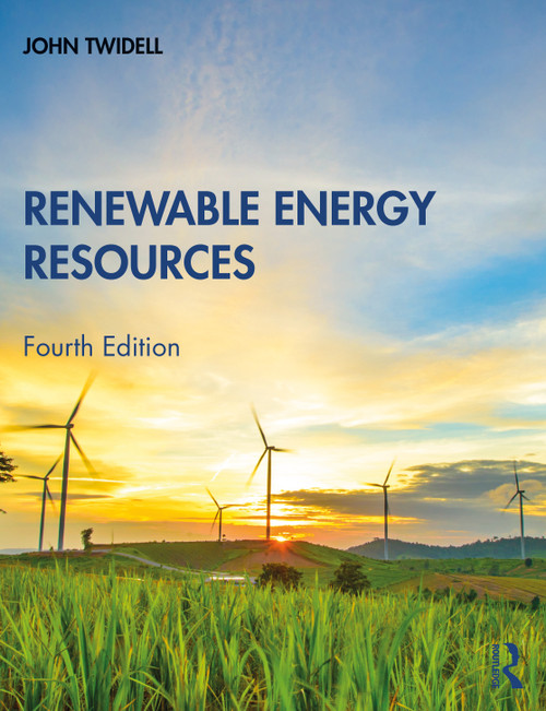 Renewable Energy Resources - 9780415633581 by John Twidell, 9780415633581