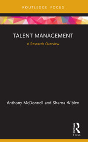 Talent Management (A Research Overview) - 9780367684464 by Anthony McDonnell, Sharna Wiblen, 9780367684464