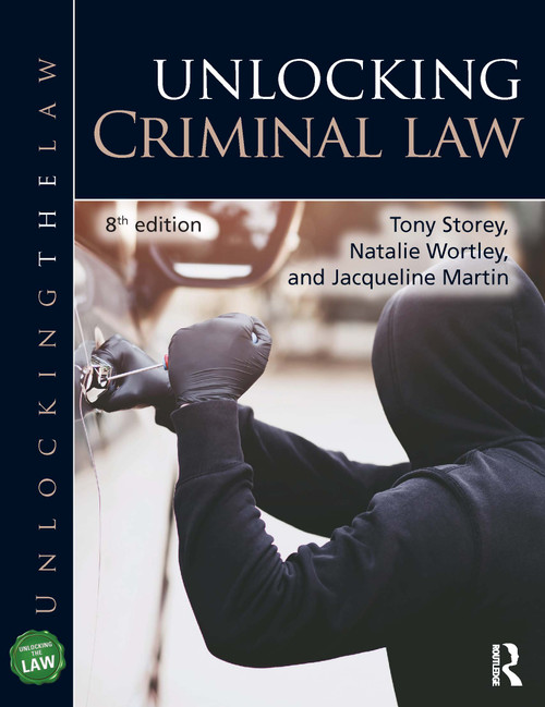 Unlocking Criminal Law - 9780367611286 by Tony Storey, Jacqueline Martin, 9780367611286
