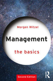 Management (The Basics) by Morgen Witzel, 9780367775124