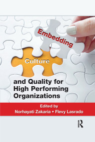 Embedding Culture and Quality for High Performing Organizations - 9781032176246 by Norhayati Zakaria, Flevy Lasrado, 9781032176246