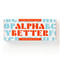 Alpha Better Stamp Set by Brass Brass Monkey, Galison, 9780735377059