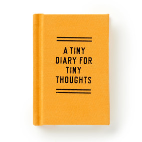 A Tiny Diary for Tiny Thoughts by Brass Brass Monkey, Galison, 9780735381094