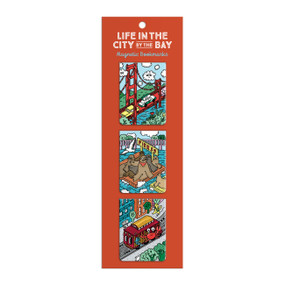 Life In The City By The Bay Magnetic Bookmarks by Galison, Hyesu Lee, 9780735381438