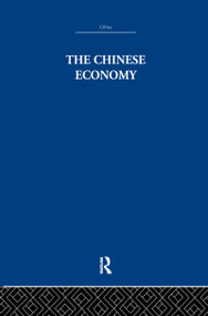The Chinese Economy - 9781138970526 by Solomon Adler, 9781138970526