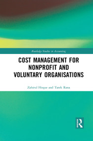 Cost Management for Nonprofit and Voluntary Organisations - 9781032088112 by Zahirul Hoque, Tarek Rana, 9781032088112