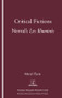 Critical Fictions (Nerval's "Les Illumines") by Meryl Tyers, 9781900755153