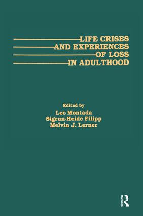 Life Crises and Experiences of Loss in Adulthood - 9781138995413 by Leo Montada, Sigrun-Heide Filipp, Melvin J. Lerner, 9781138995413