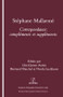Stephane Mallarme (Correspondence - Complements et Supplements) by Lloyd Austin, 9781900755078