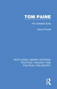 Tom Paine (The Greatest Exile) - 9780367271343 by David Powell, 9780367271343