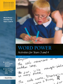 Word Power (Activities for Years 3 and 4) - 9781843121411 by Terry Saunders, 9781843121411