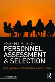 Essentials of Personnel Assessment and Selection - 9781138914599 by Scott Highhouse, Dennis Doverspike, Robert M Guion, 9781138914599