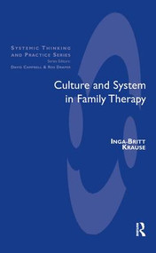 Culture and System in Family Therapy - 9781855752788 by Inga-Britt Krause, 9781855752788