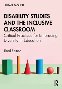 Disability Studies and the Inclusive Classroom (Critical Practices for Embracing Diversity in Education) - 9780367682590 by Susan Baglieri, 9780367682590