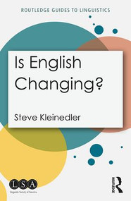Is English Changing? - 9781138234666 by Steve Kleinedler, 9781138234666
